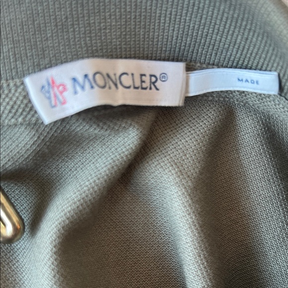 Moncler Dark Green Polo with Logo - Picture 14 of 14